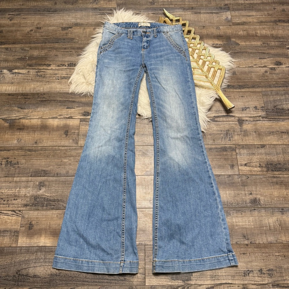 Free People Flare Denim Jeans